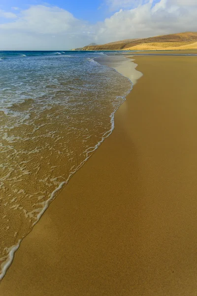 Stranden Sotavento i fuerteventura, Kanarieöarna, Spanien — Stockfoto