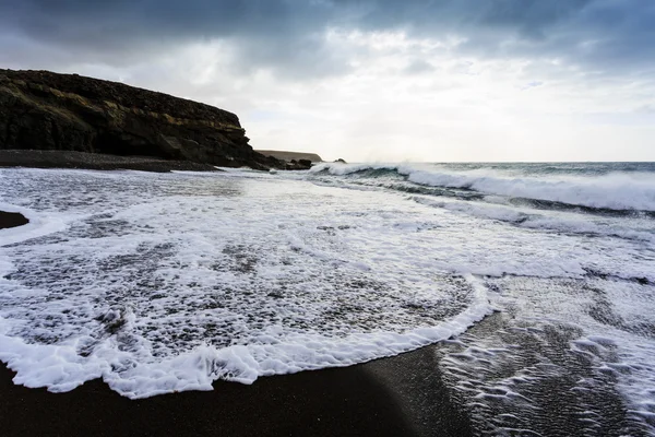 Ajuy strand i fuerteventura, Kanarieöarna, Spanien — Stockfoto