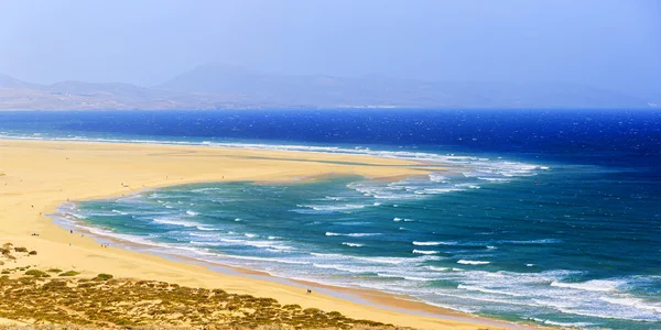 Sotavento Beach em Fuerteventura, Ilhas Canárias, Espanha — Fotografia de Stock