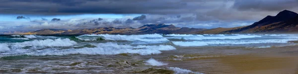 Fuerteventura, Kanarya Adaları, İspanya - plaj panorama — Stok fotoğraf