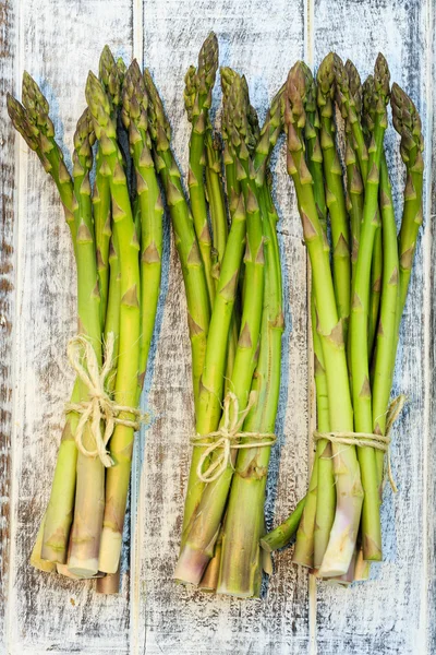 Asparagus, a bunch of fresh asparagus — Stock Photo, Image