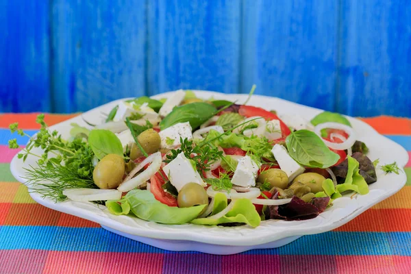 Ensalada mediterránea —  Fotos de Stock