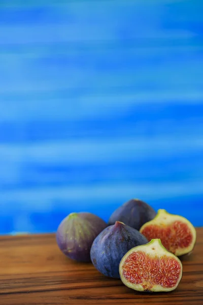 Frutas maduras de la higuera — Foto de Stock