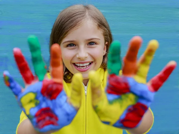 Spelen met kleuren — Stockfoto