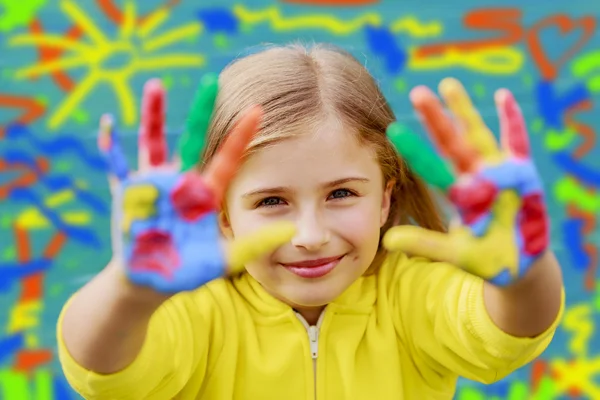 Spelen met kleuren — Stockfoto