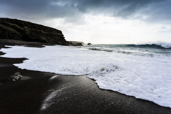 Ajuy Beach em Fuerteventura, Ilhas Canárias, Espanha — Fotografia de Stock