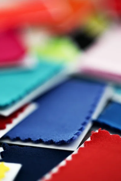 Design, moda - A amostras de tecido — Fotografia de Stock