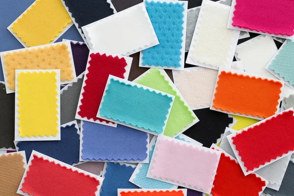 Design, fashion - A fabric samples — Stock Photo, Image