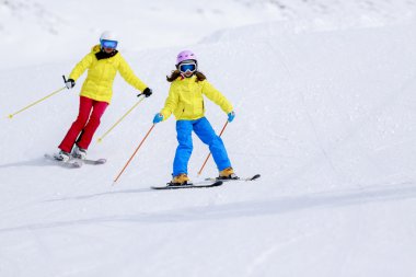 Kayak, Kayak kaçak - çocuk yokuş aşağı, kayak kayakçı Kayak dersi