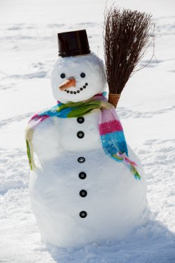 Winter, snow, snowman - winter joy clipart