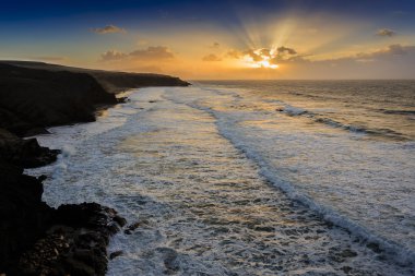 fuerteventura, Kanarya Adaları, İspanya Pared beach