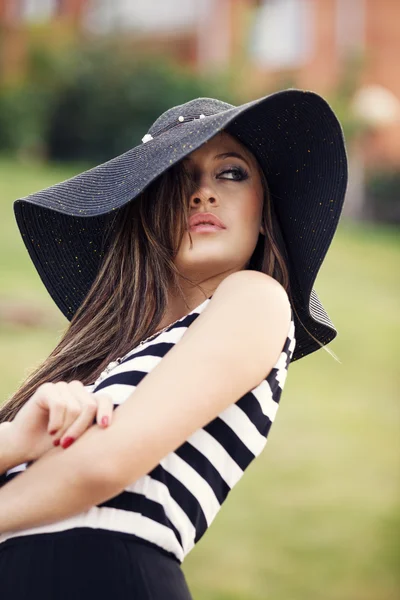 Chapéu na moda — Fotografia de Stock