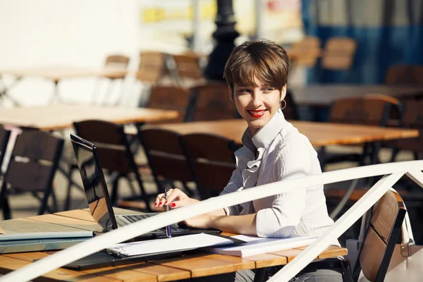 Business lady — Stock Photo, Image