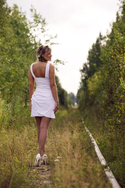 Op de weg naar geluk — Stockfoto