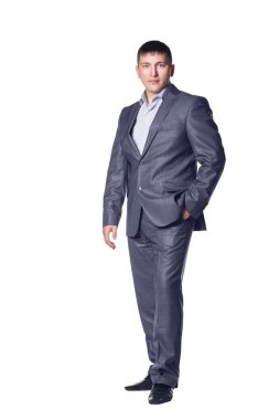 işadamı cebine el ile