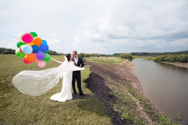 Recém-casados — Fotografia de Stock