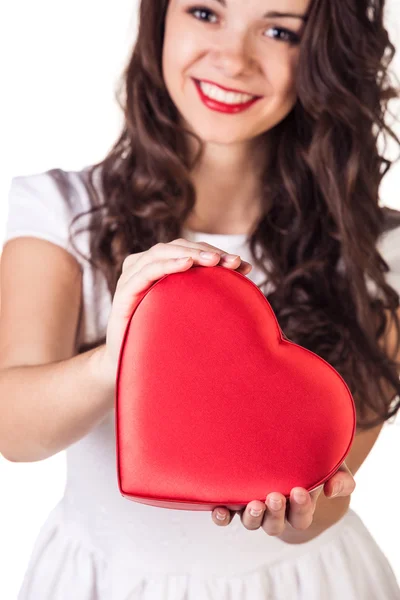 Mujer bonita enamorada — Foto de Stock