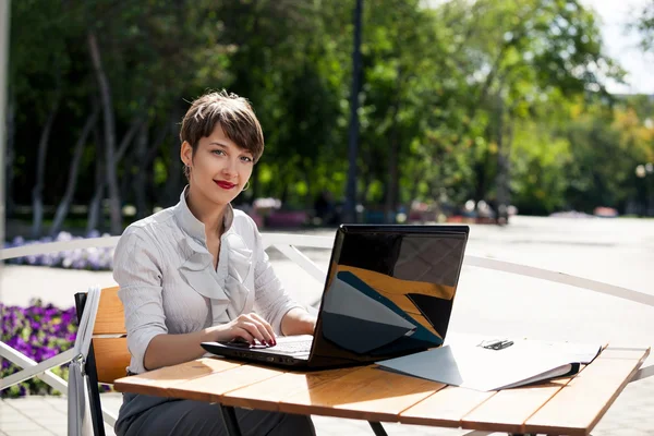 Beautiful lady — Stock Photo, Image