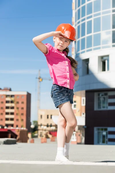 Liten ingenjör — Stockfoto