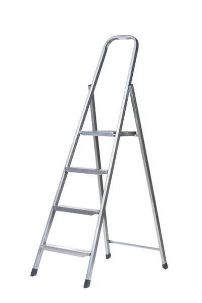 New Metallic Step Ladder — Stock Photo, Image