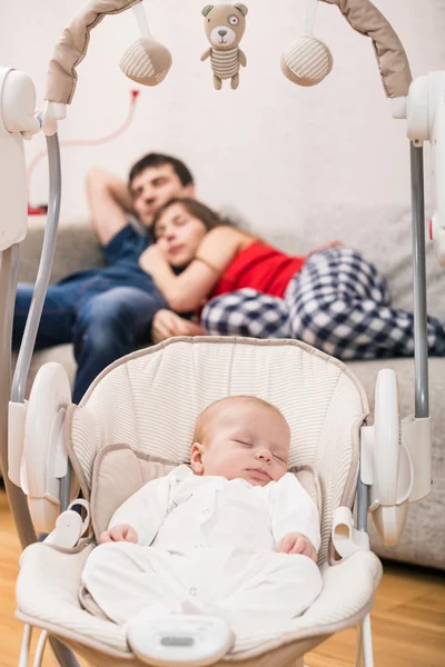 Gelukkige familie — Stockfoto