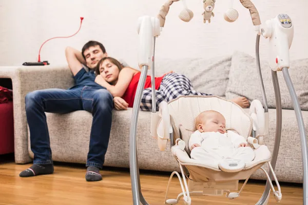 Familia feliz — Foto de Stock