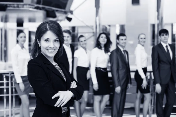 Confident in herself. Cheerful mature woman — Stock Photo, Image