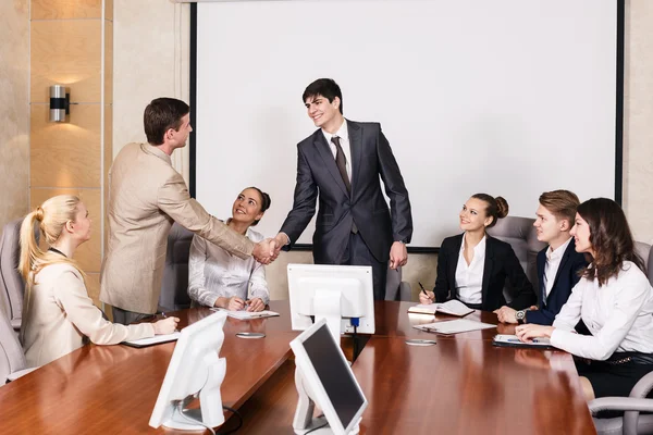 Geschäftsleute — Stockfoto