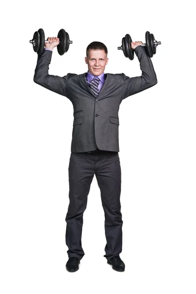 Strong businessman — Stock Photo, Image