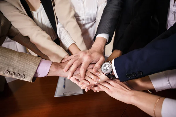 Team of businessmen — Stock Photo, Image