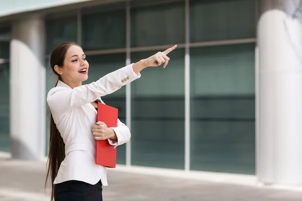 Beautiful businesswoman — Stock Photo, Image