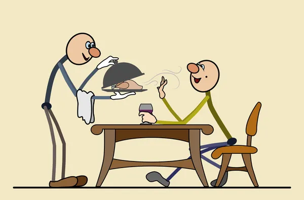 pahalı Restoran - zengin mutfağı, müşteri memnun