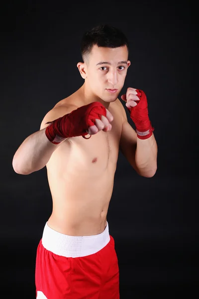 若いボクサー — ストック写真