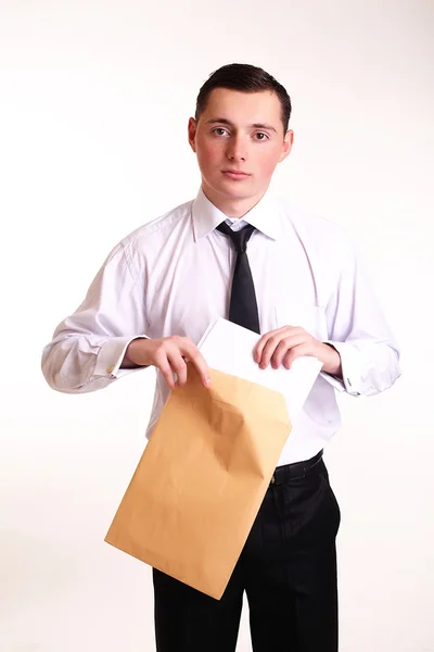 Retrato de un hombre de negocios — Foto de Stock