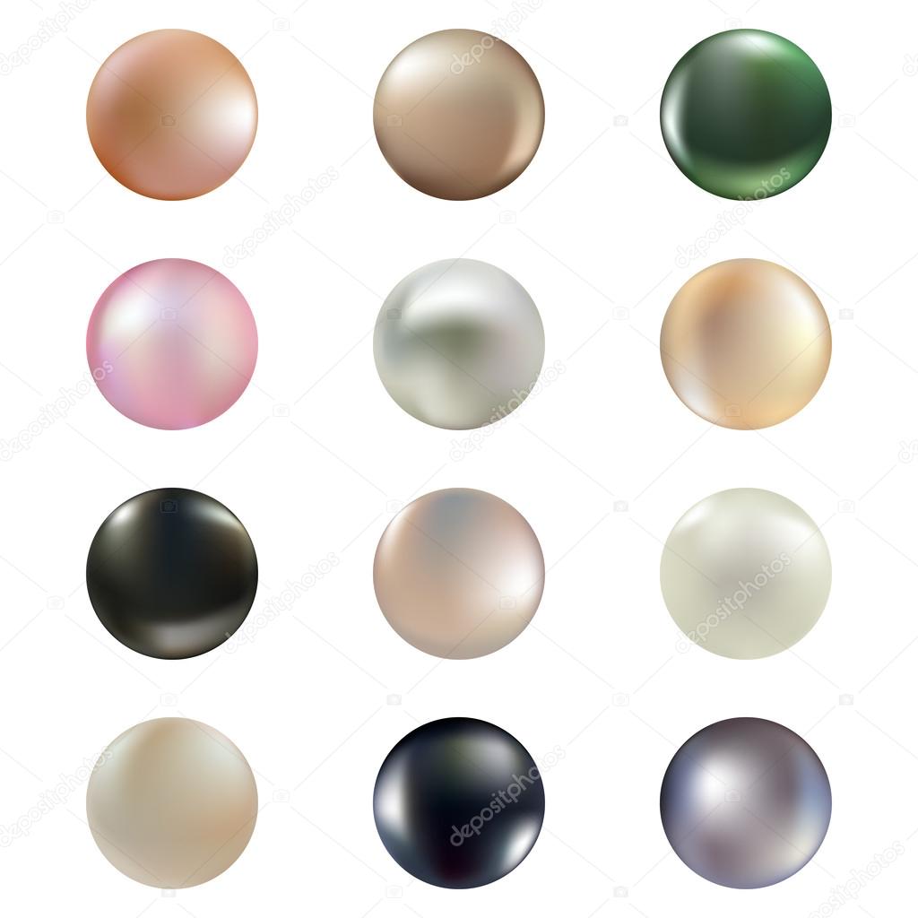 Set of pearls