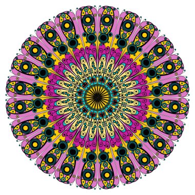 yuvarlak süs ögesi