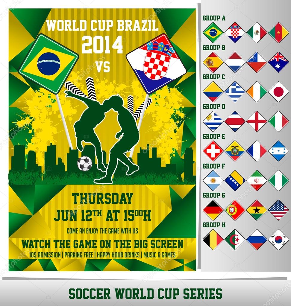World Cup 2014 Flyer