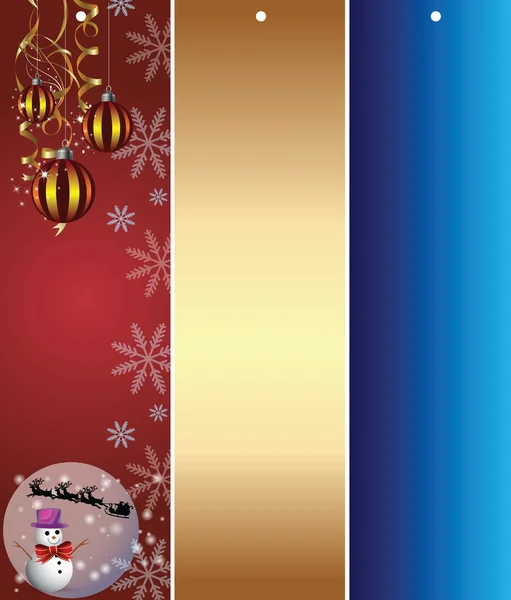 Banner de Natal — Vetor de Stock