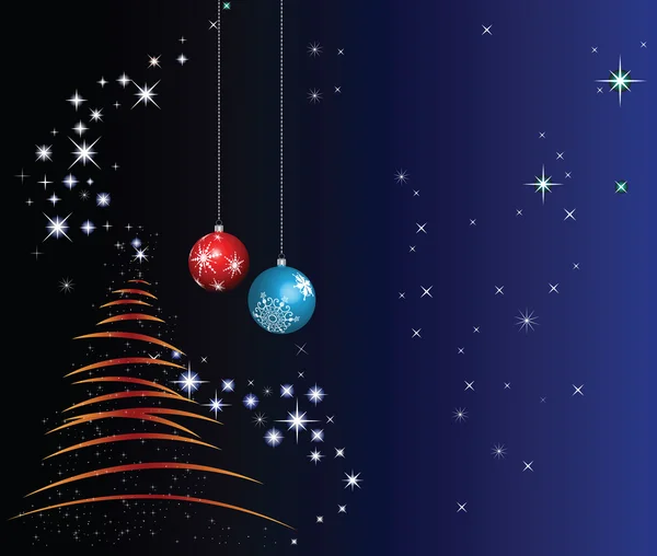 Arbre de Noël — Image vectorielle