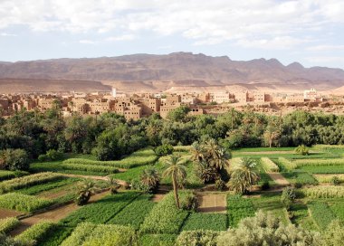 Morocco landscape clipart