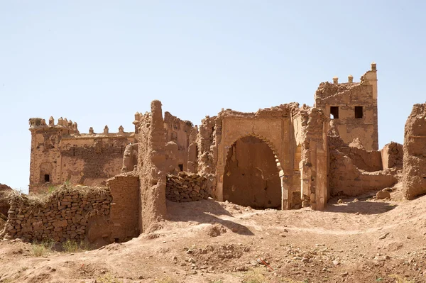 Maroko telouet kasbah ruins — Zdjęcie stockowe