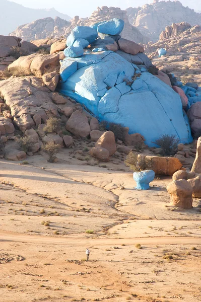 Wielowymiarowe pracy granit krajobraz Maroko — Zdjęcie stockowe