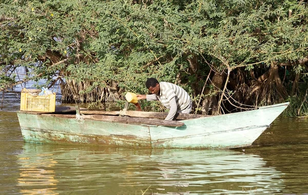 Pescador etíope — Foto de Stock