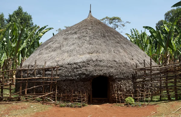 Traditional african hut Stock Photo
