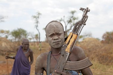 Afrika adam saldırı riple