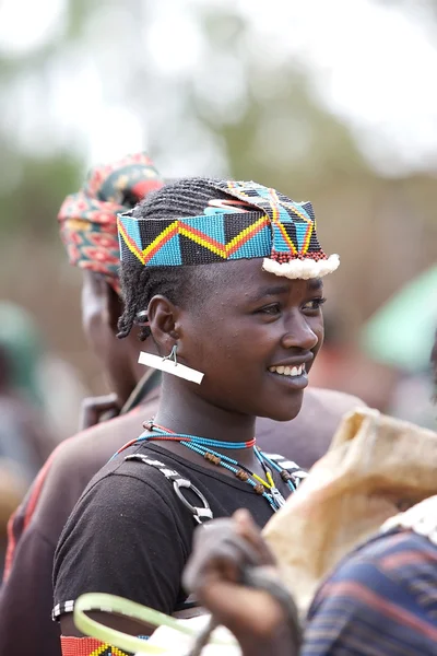 Afrikansk kvinna — Stockfoto