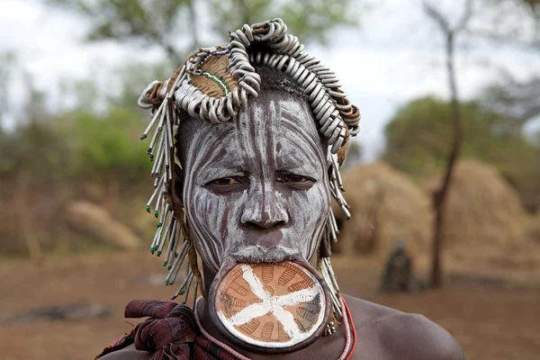 Mujer africana — Foto de Stock