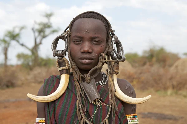 Mujer africana — Foto de Stock