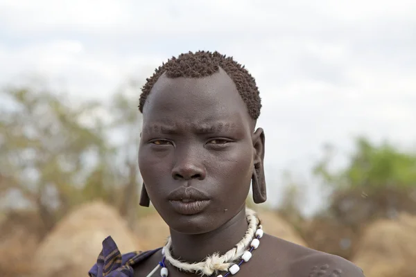 Afrikansk kvinna — Stockfoto