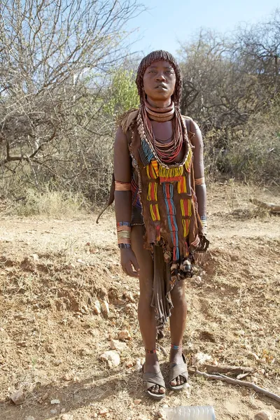 Mujer tribal africana —  Fotos de Stock